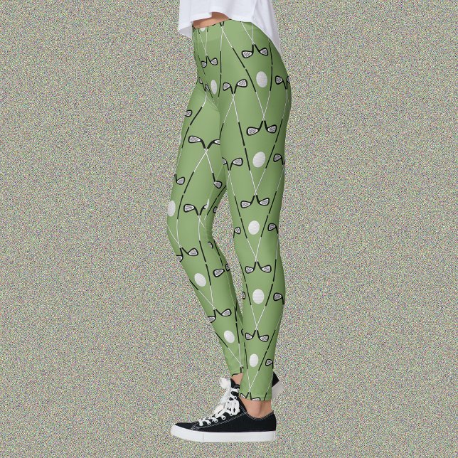 Golf Clubs weichen grün Leggings (Von Creator hochgeladen)