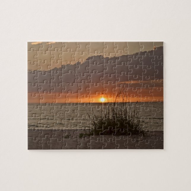 Golf Coast Beach Sunset - 8x10 - 110 pc Puzzle (Horizontal)