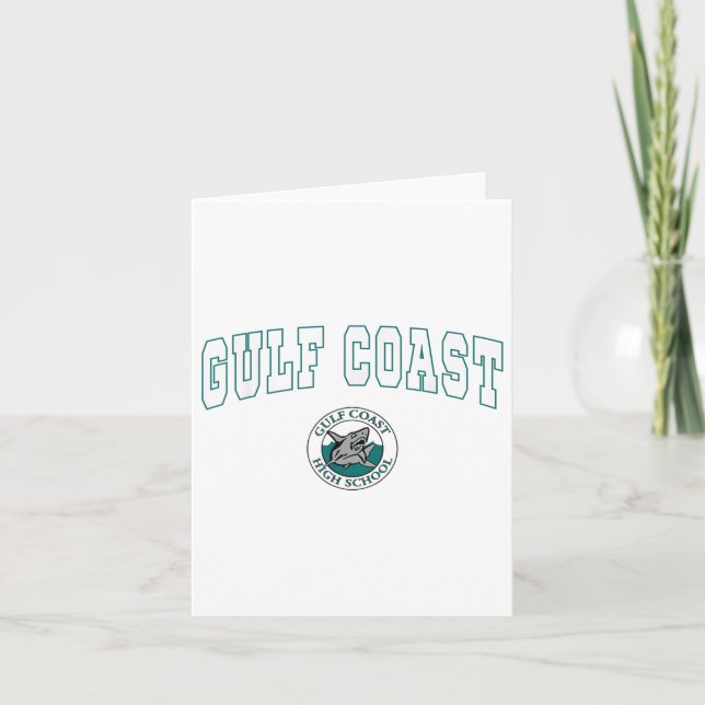 Golf Coast High School Haie C2_1 Karte (Vorderseite)