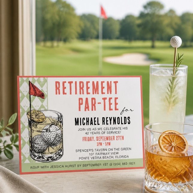 Golf Cocktail Party Einladung (Von Creator hochgeladen)