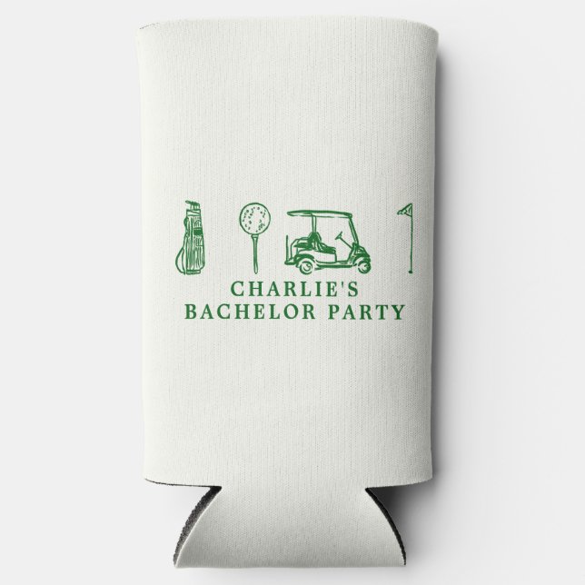 Golf Cocktail Tal Selters Dosenkühler (Vorderseite)