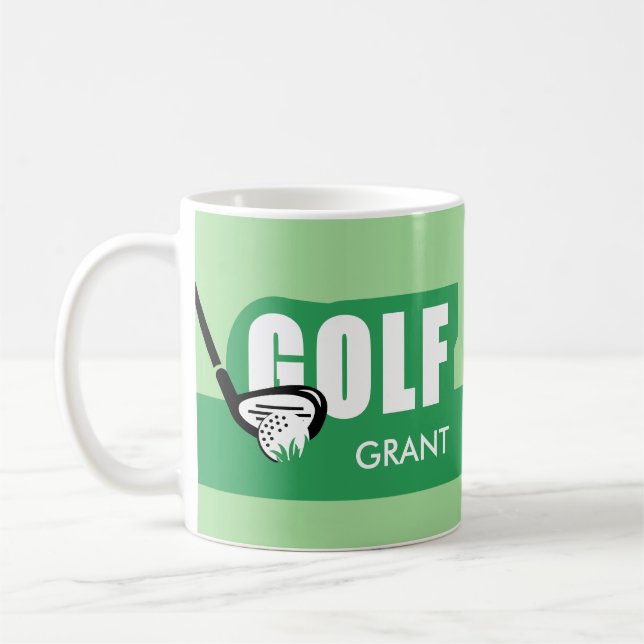 Golf Coffee Mugs Kaffeetasse (Links)