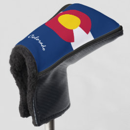Golf Colorado & Colorado Flag / Golf Clubs Abdecku Headcover
