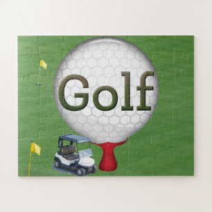 Golf Composite Ball Cart Flags    Puzzle