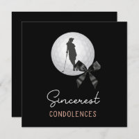Golf Condolences Beileid für Golfer