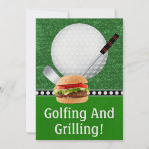 Golf-Cookout-Veranstaltung - SRF Einladung