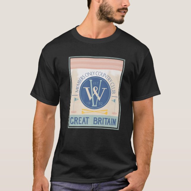 Golf Country Club 1952 Golfing Golfer T-Shirts Gro (Vorderseite)