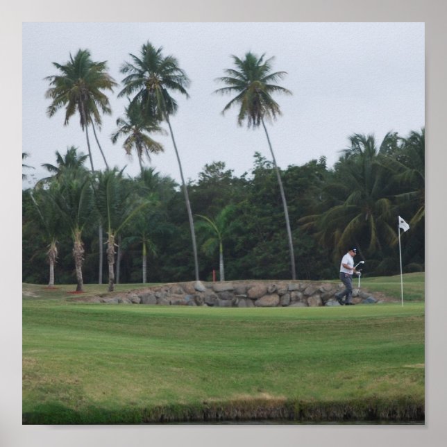 Golf Country Club Poster (Vorne)