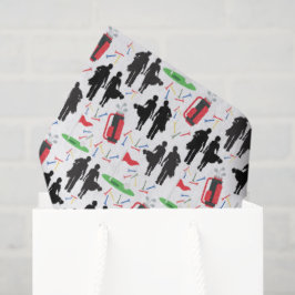 Golf Couple Tissue Paper Seidenpapier