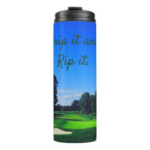 Golf Course Grip es und Rip it Thermosbecher