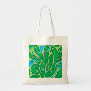 golf course par golf course green tragetasche
