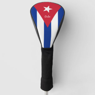 Golf Cuba & Cuban Flag / Golf Clubs Covers Headcover