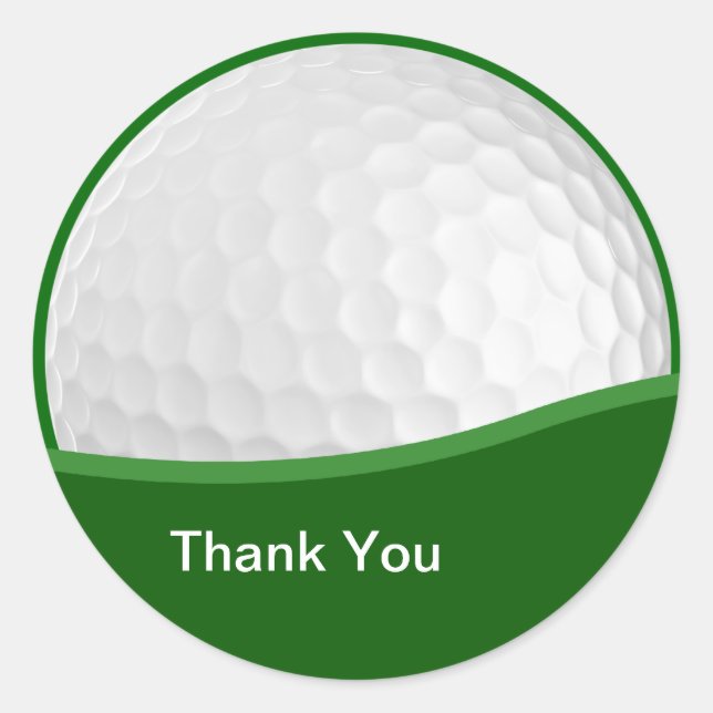 Golf Danke, Stickers (Vorderseite)