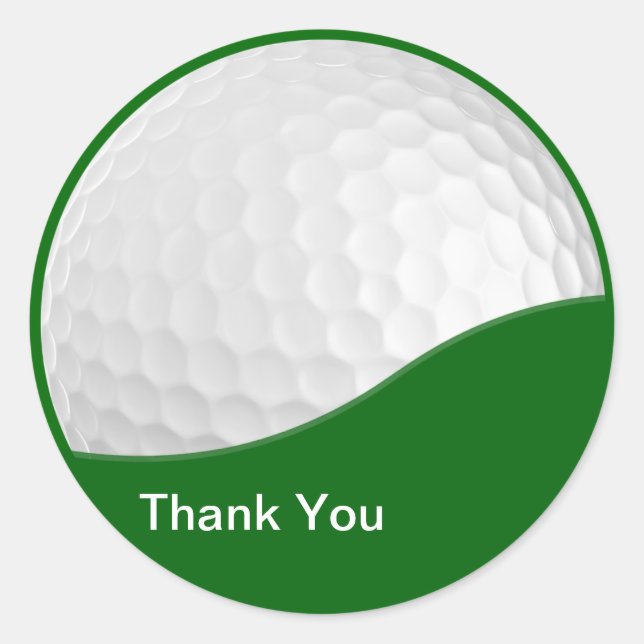 Golf Danke, Stickers (Vorderseite)
