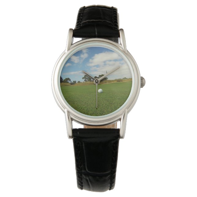 Golf Das Spiel Armbanduhr (Vorderseite)