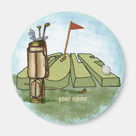 Golf Day-Magnet Magnet