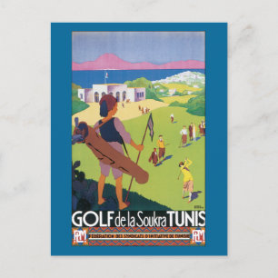 Golf de la Soukra Tunis Postkarte