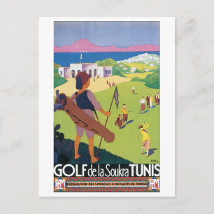 Golf del Soukra Tunis Postkarte