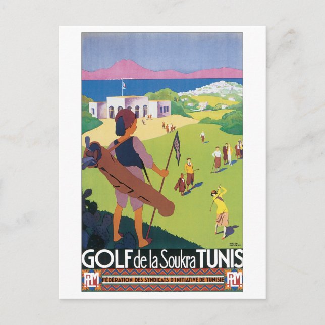 Golf del Soukra Tunis Postkarte (Vorderseite)