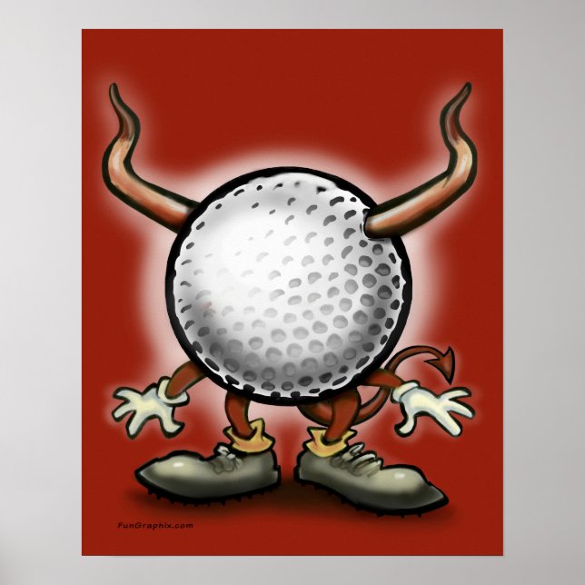 Golf Demon Poster (Vorne)