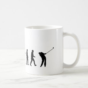 Golf der Evolution EVO06, Golfspieler Kaffeetasse