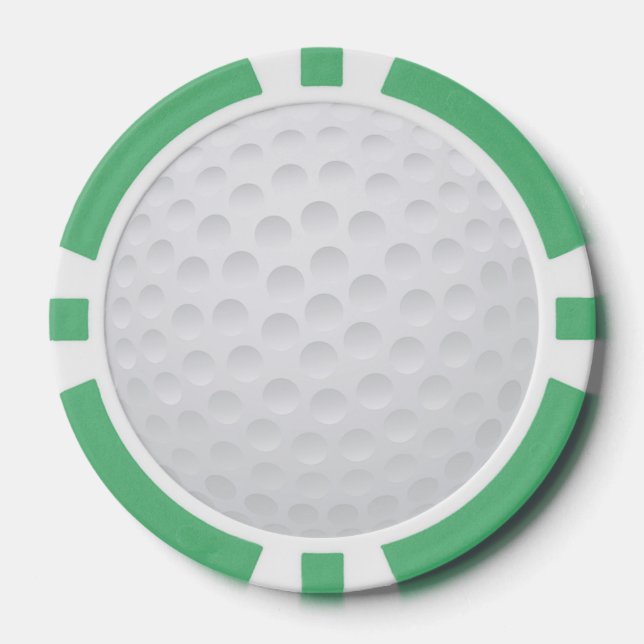 Golf Design Poker Chips (Vorderseite)