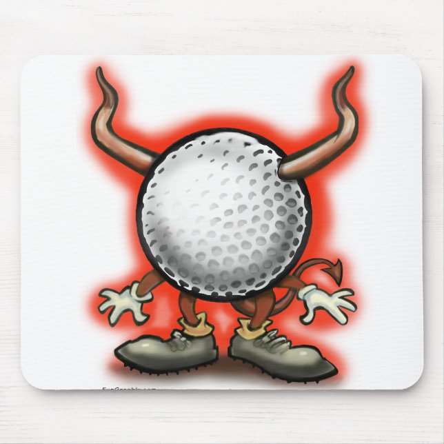 Golf Devil Mousepad (Vorne)