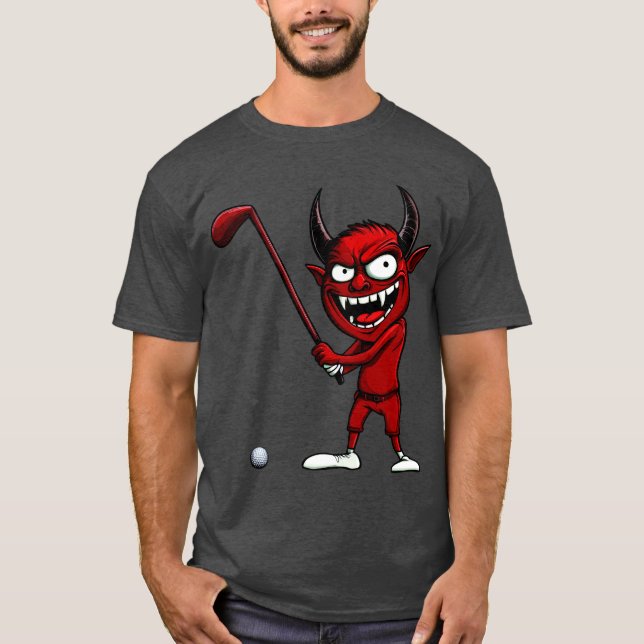 Golf devil T-Shirt (Vorderseite)