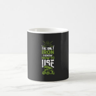 Golf - Dies ist das einzige Eisen Kaffeetasse