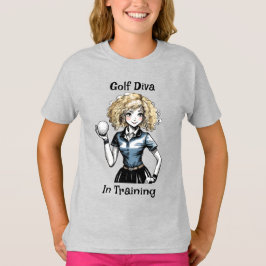 Golf Diva in Training - Junior Golf T - Shirt