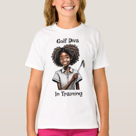 Golf Diva in Training - Junior Golf T - Shirt