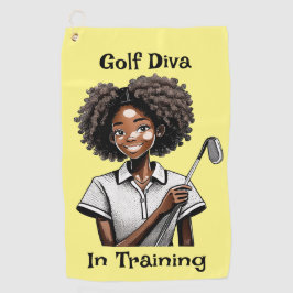 Golf Diva in Training - Women's Golf Handtuch