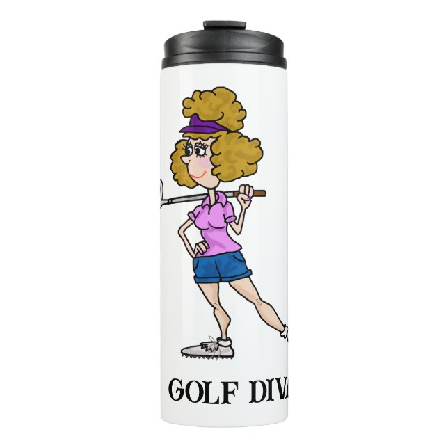 Golf Diva Thermal Tumbler Thermosbecher (Vorderseite)