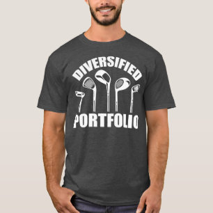 Golf Diversifiziertes Portfolio Funny Business T-Shirt