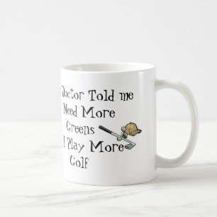 Golf-Doktor Prescription Tasse