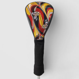 Golf Driver Cover mit belgischen Farben Headcover