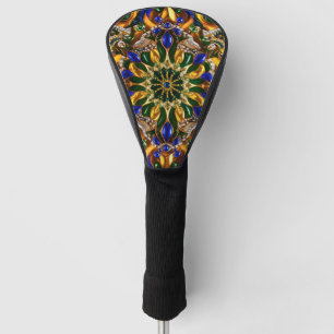 Golf Driver Cover mit Brasilien Farben Headcover