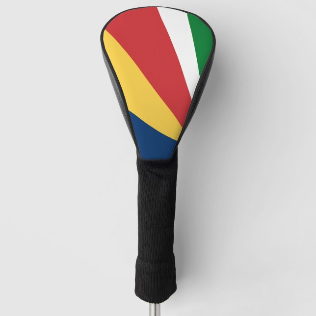 Golf Driver Cover mit den Farben der Seychellen Headcover (Vorderseite)