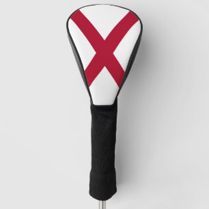 Golf Driver Cover mit Flag Alabama, USA Headcover