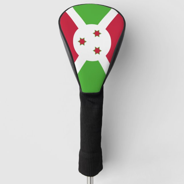 Golf Driver Cover mit Flag Burundi Headcover (Vorderseite)
