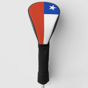 Golf Driver Cover mit Flag Chile Headcover