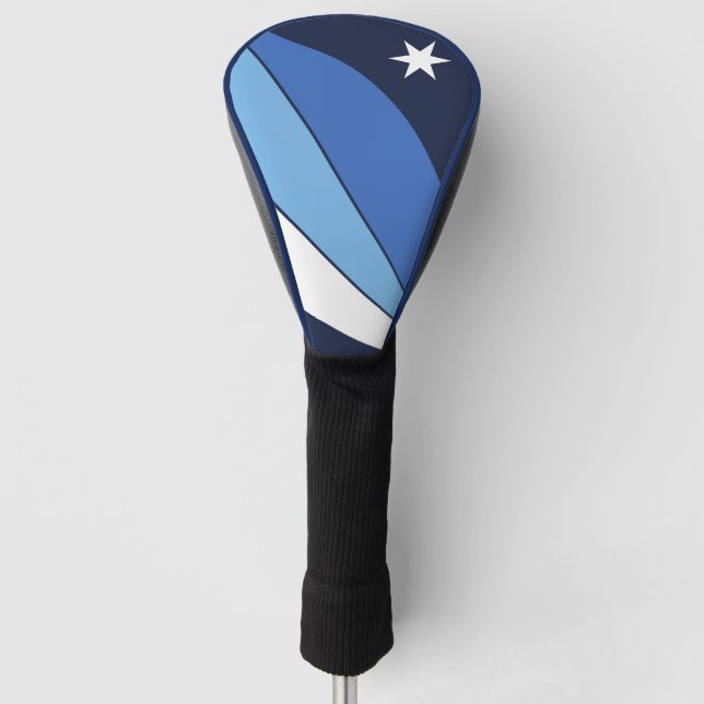 Golf Driver Cover mit Flag Columbia, SC Golf Headcover (Vorderseite)
