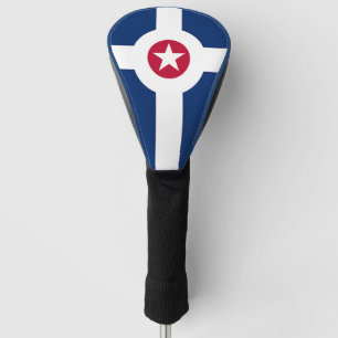 Golf Driver Cover mit Flag Indianapolis, USA Headcover
