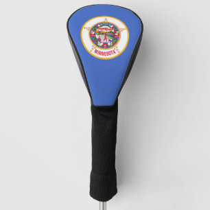 Golf Driver Cover mit Flag Minnesota, USA Headcover