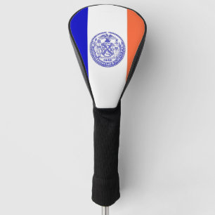 Golf Driver Cover mit Flag New York City, USA Headcover
