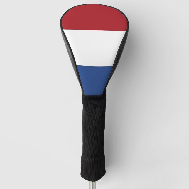 Golf Driver Cover mit Flag Niederlande Golf Headcover (Vorderseite)