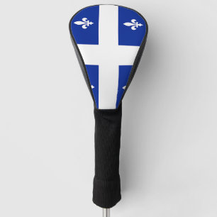 Golf Driver Cover mit Flag Quebec, Kanada Headcover