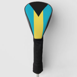 Golf Driver Cover mit Flagge Bahamas Golf Headcover
