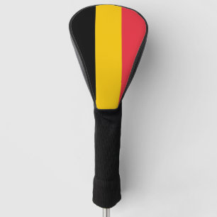 Golf Driver Cover mit Flagge Belgiens Golf Headcover