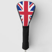 Golf Driver Cover mit Flagge des Vereinigten König